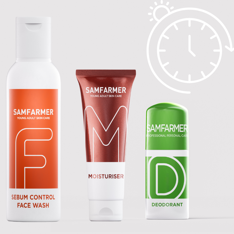 The SAMFARMER Routine: Built for Teen Skin
