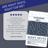 Night Spots x 30 Patches